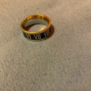 Roman Numeral ring